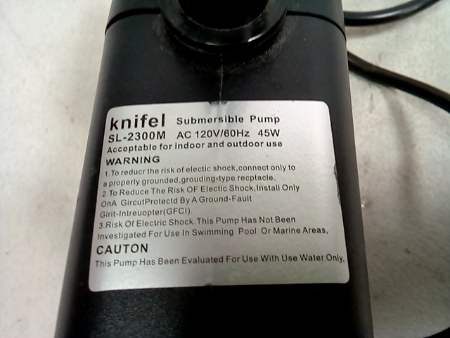 Kniel submersible pump SL-2300