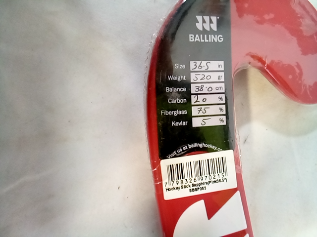 Balling Sapphire Series (Pink) Hockey Stick SBSP365