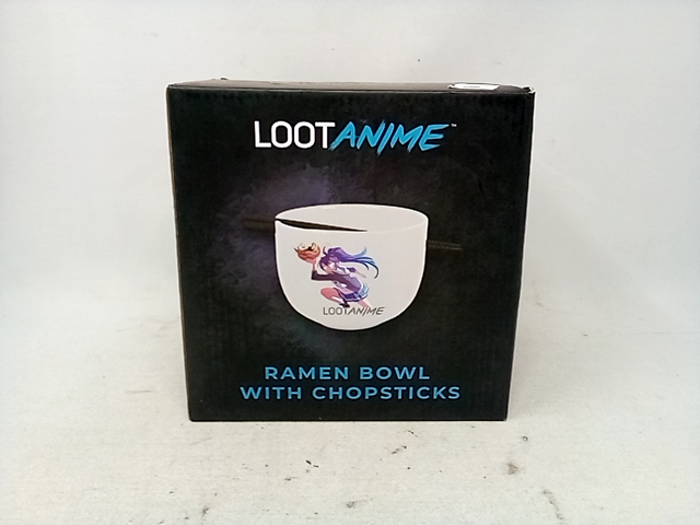 Loot Anime Ramen Bowl - Missing Chopsticks