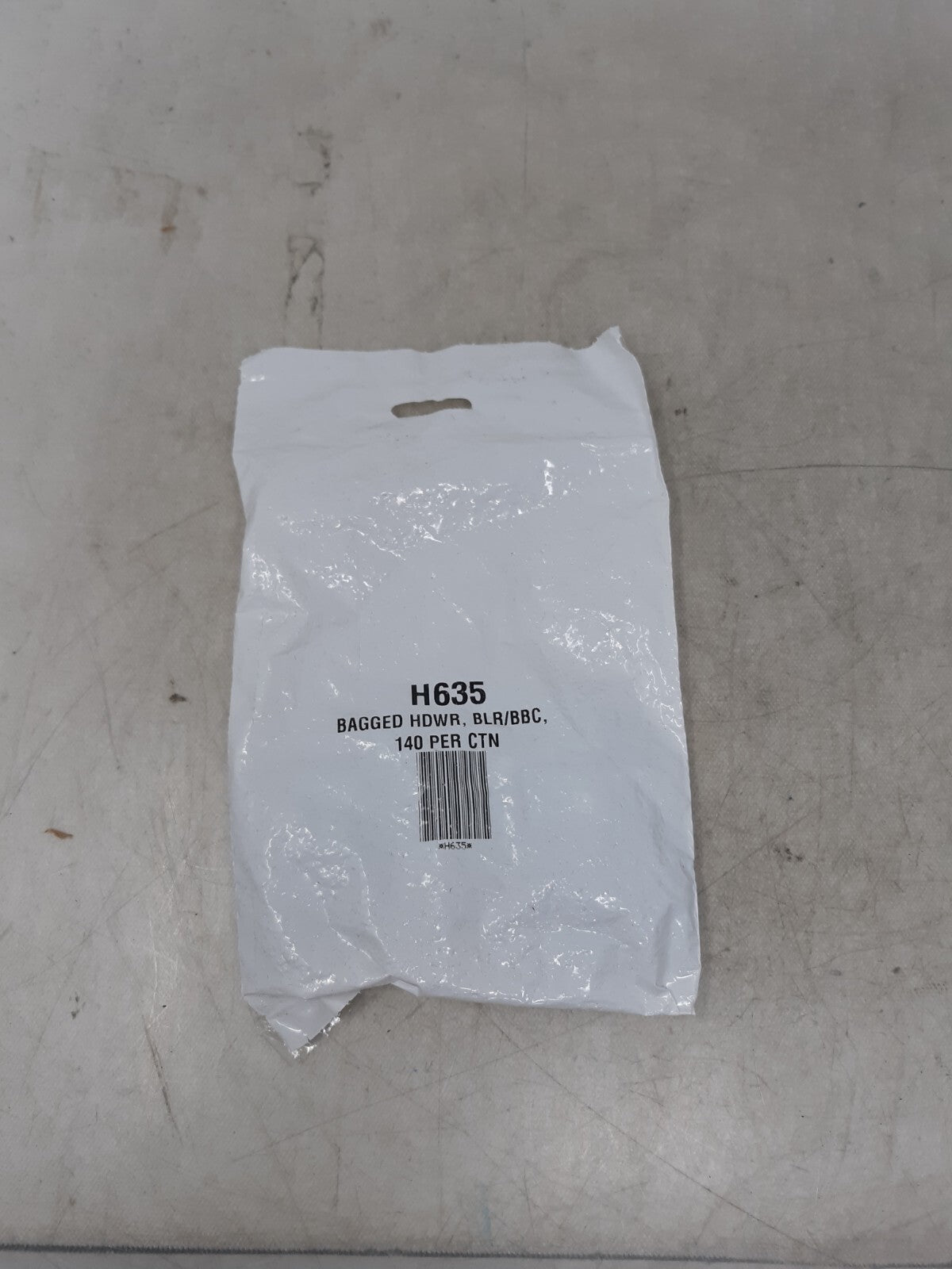H635 Bagged HDWR BLR/BBC, 140 Per Ctn