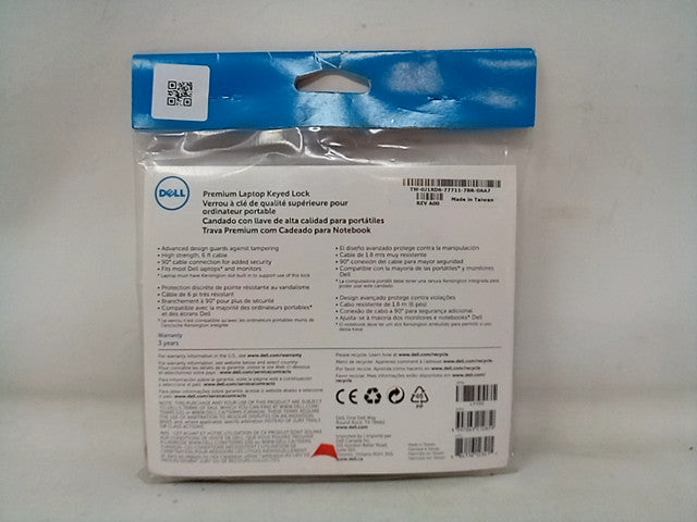 Dell Peripherals J1XD6 Premium Keyed Lock 332-1672