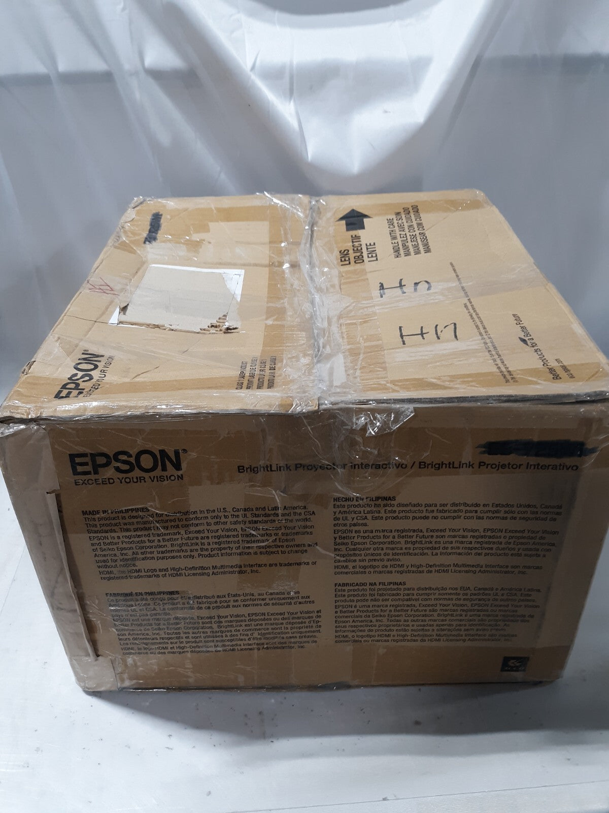Epson BrightLink 485Wi Interactive WXGA 3LCD Projector HDMI ELPLP71