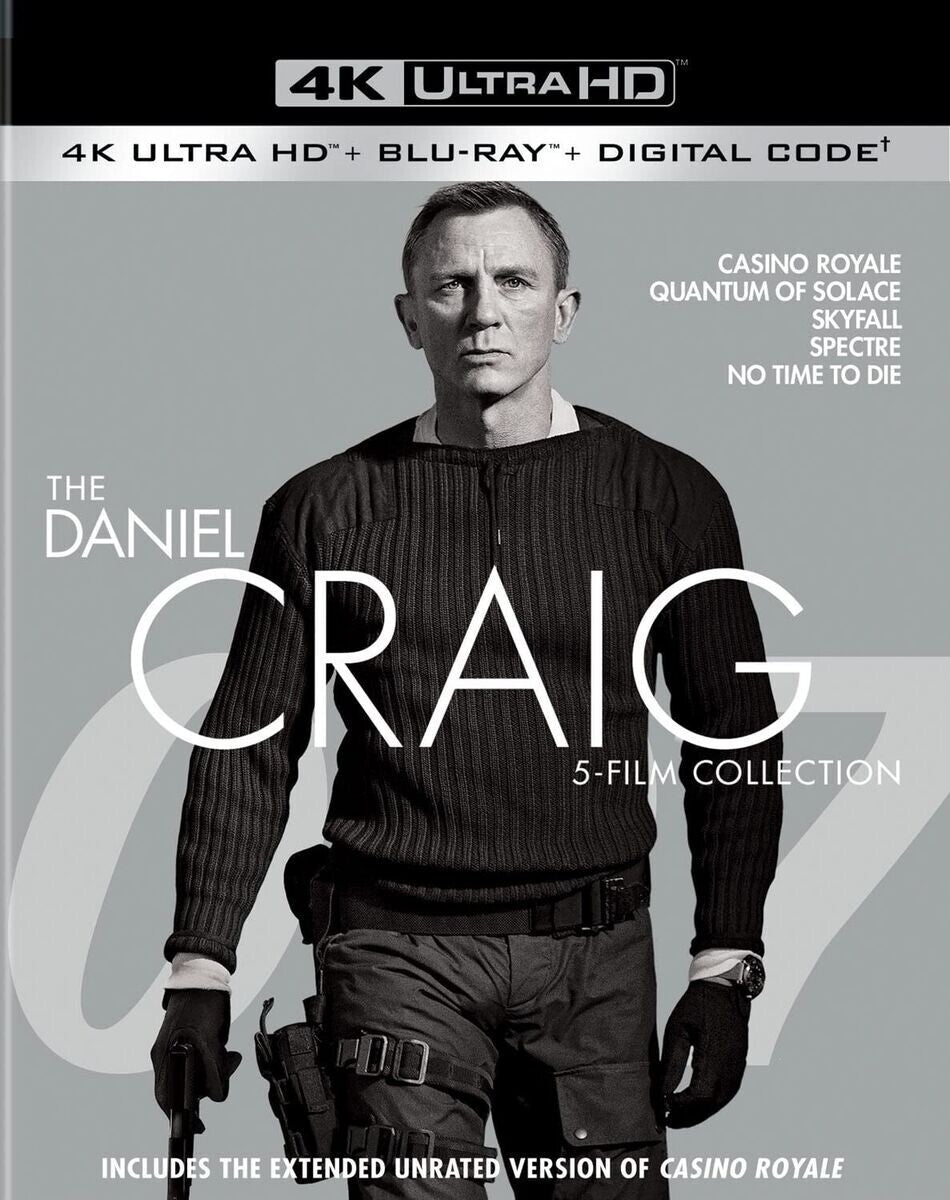 The Daniel Craig 5-Film Collection (Ultra HD, 2011)