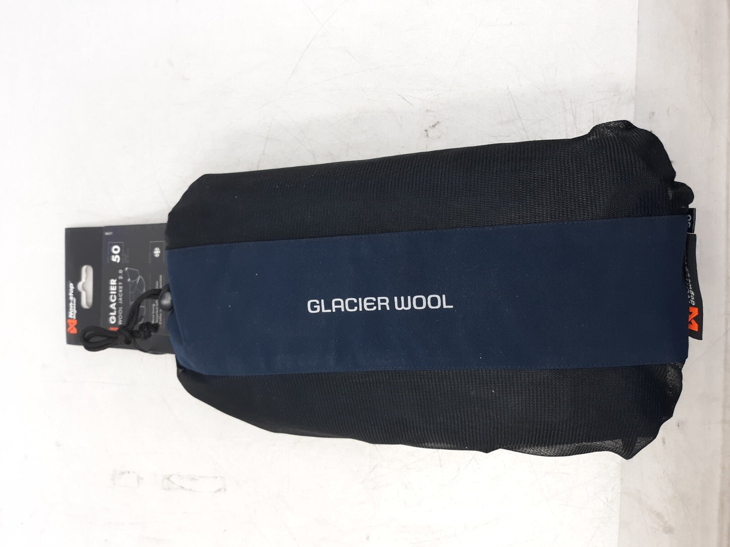 Non-Stop Dogwear Glacier Wool Jacket 2.0 Size 50 Navy Insulated Winter Dog Coat