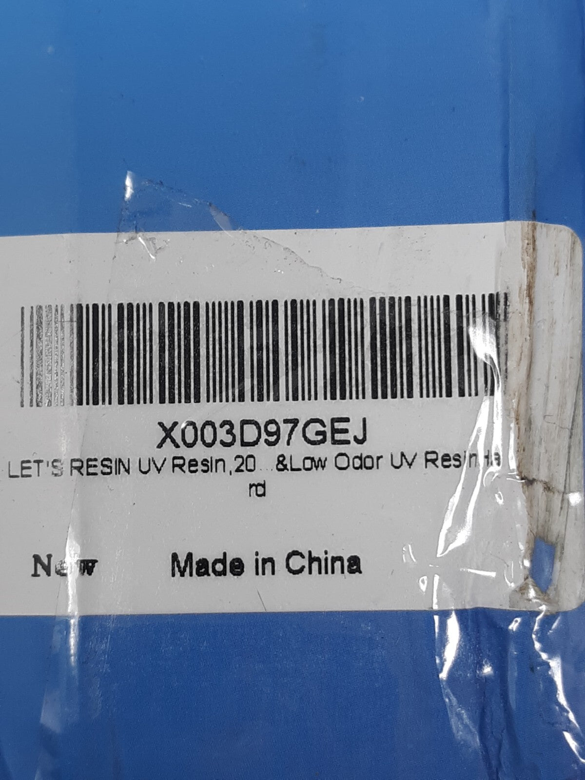 UV Resin 200g Clear Hard Type One Minute Fast Curing Transparent Ultraviolet