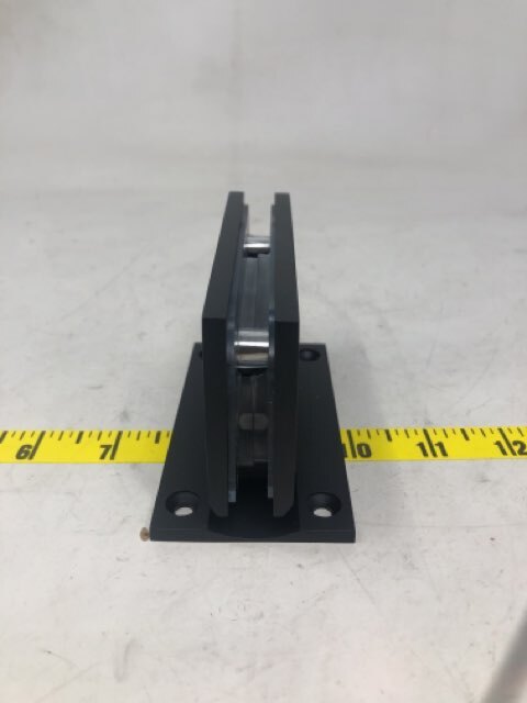 Portals Taiga Heavy Duty 90 ﾟWall-Glass Hinge - Matte Black