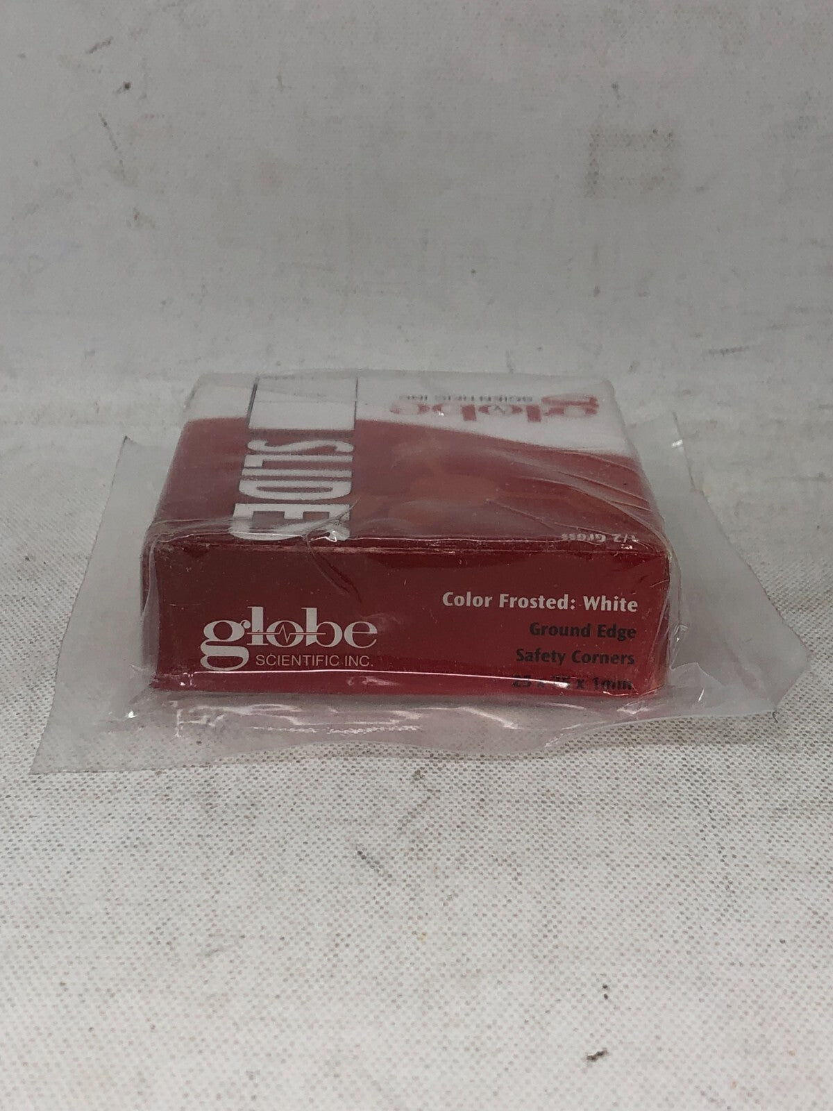 Globe Scientific Inc. Microscope Slides ~ 72-Pack 1/2 Gross Frosted White, 1324W