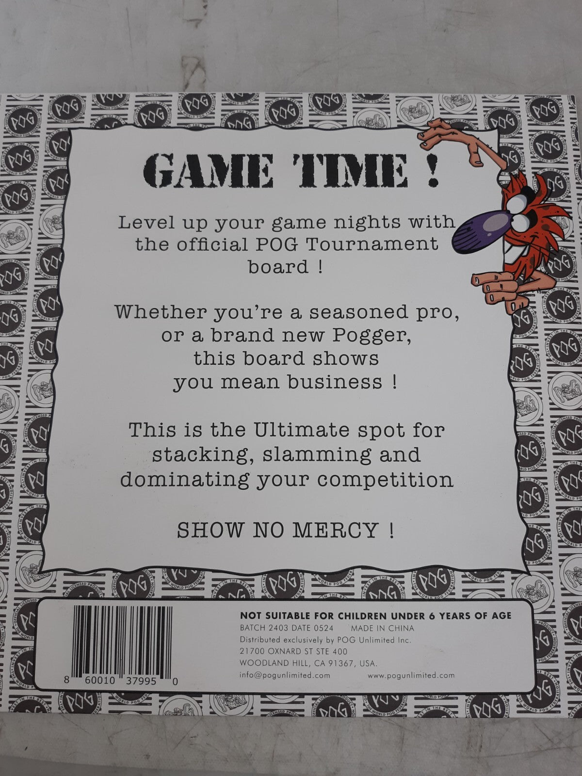 2024 Limited Edition #2781/5100 POG Game Hobby Box Sealed & Game Board