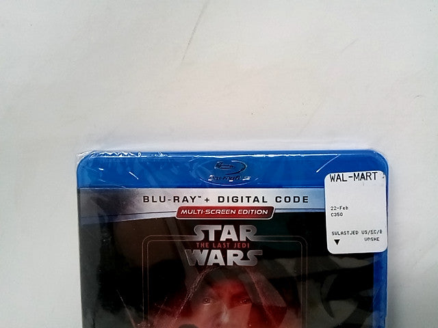 Star Wars: the Last Jedi Blu-ray (DTS Sound; Dubbed; Subtitled)
