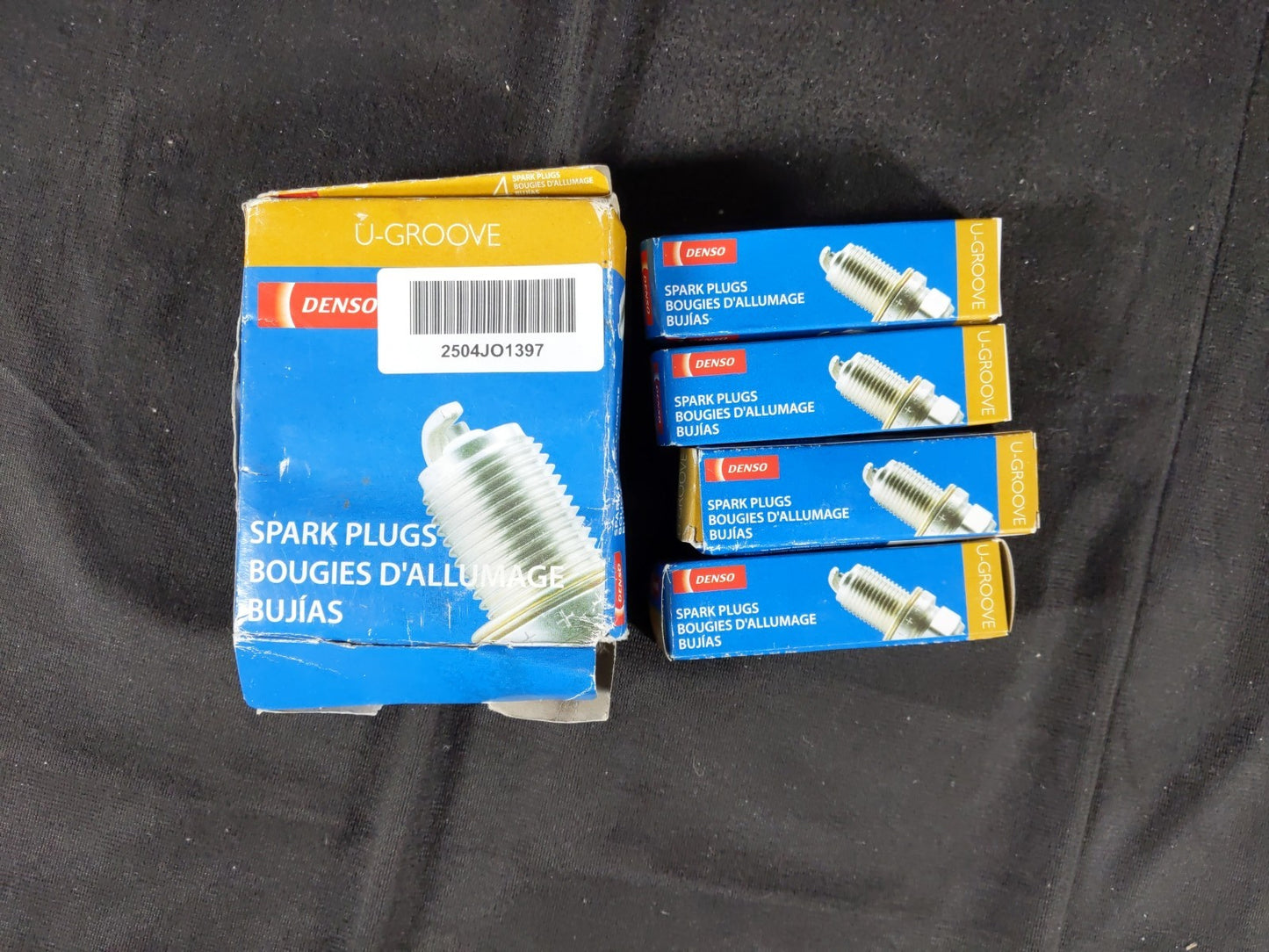 Denso Spark Plug K16PR-U11 3130 - D21 QTY 4