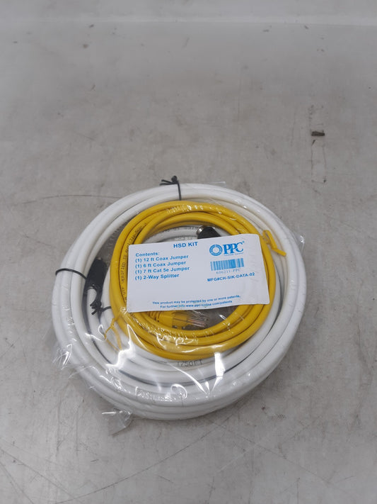 PPC HSD Kit 12ft Coax Jumper 606211-PPC