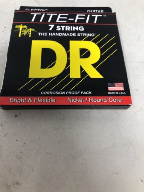 DR Strings Tite-Fit LT7-9 Lite 7-String Nickel Plated Electric Guitar Strings