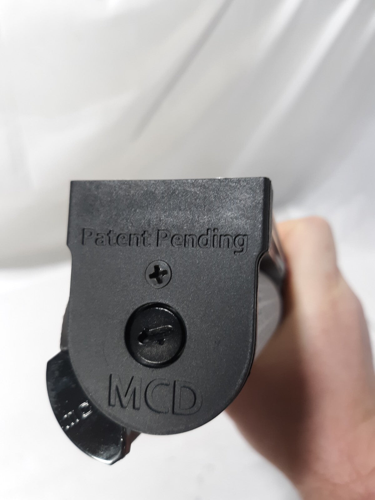 MCD LANCE SINGLE SOLO NIGHT SHADE WINDOW BLIND 29 x 38 Grey VINYL 203393