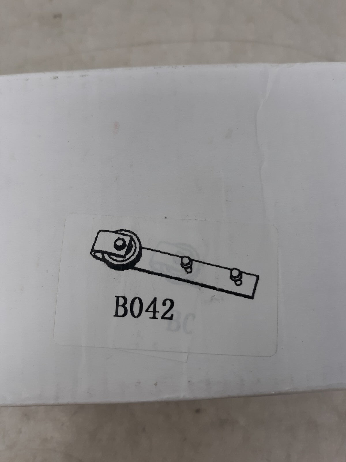 J Style Matte Black Barn Door Roller 11-1/4" OAL 2-3/4" Roller Dia