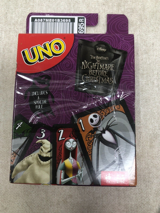 Mattel - The Nightmare Before Christmas: UNO Card Game