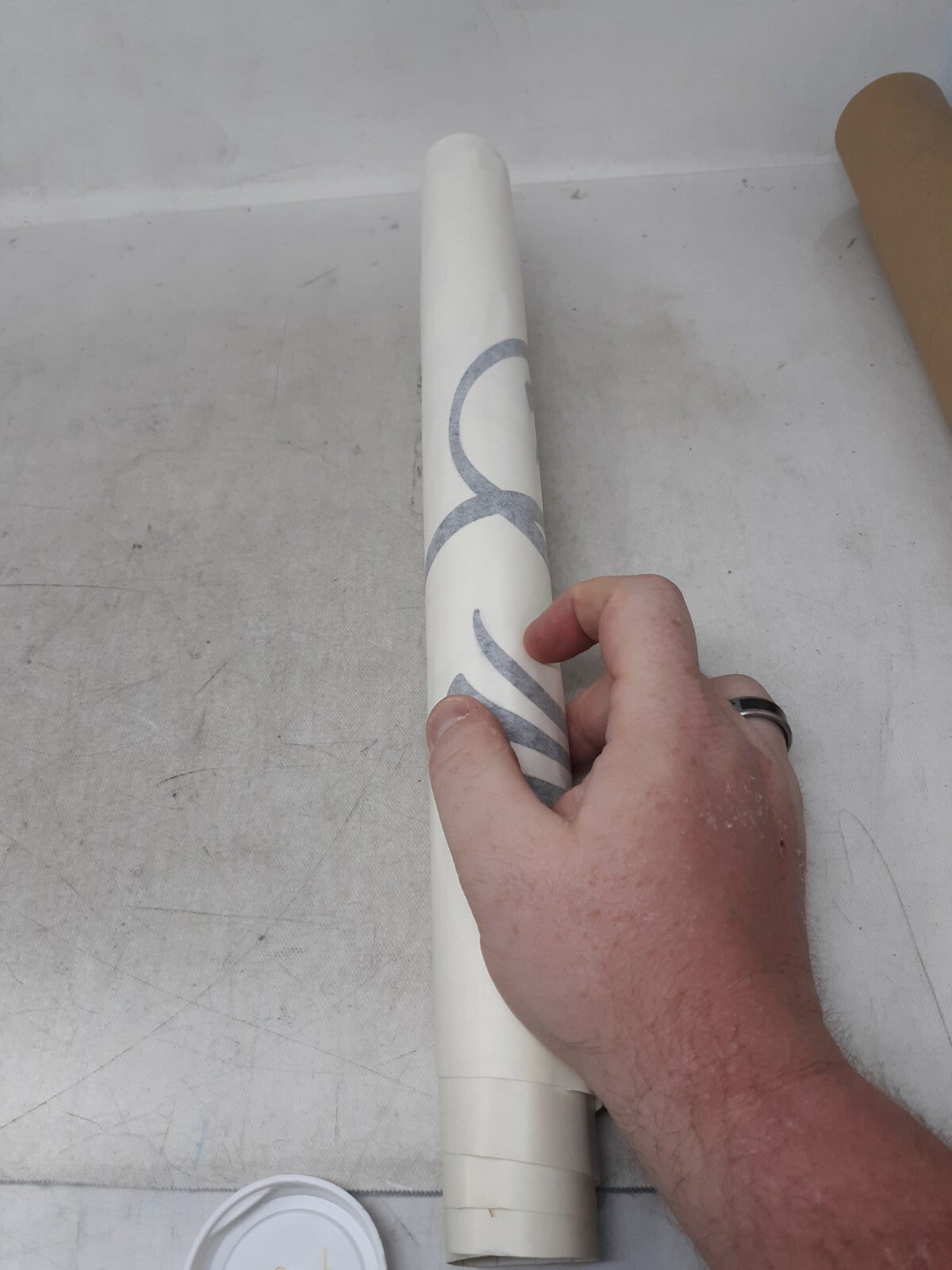 Coffee Cup Heart Design Kitchen Vinyl Wall Sticker 16 x 24