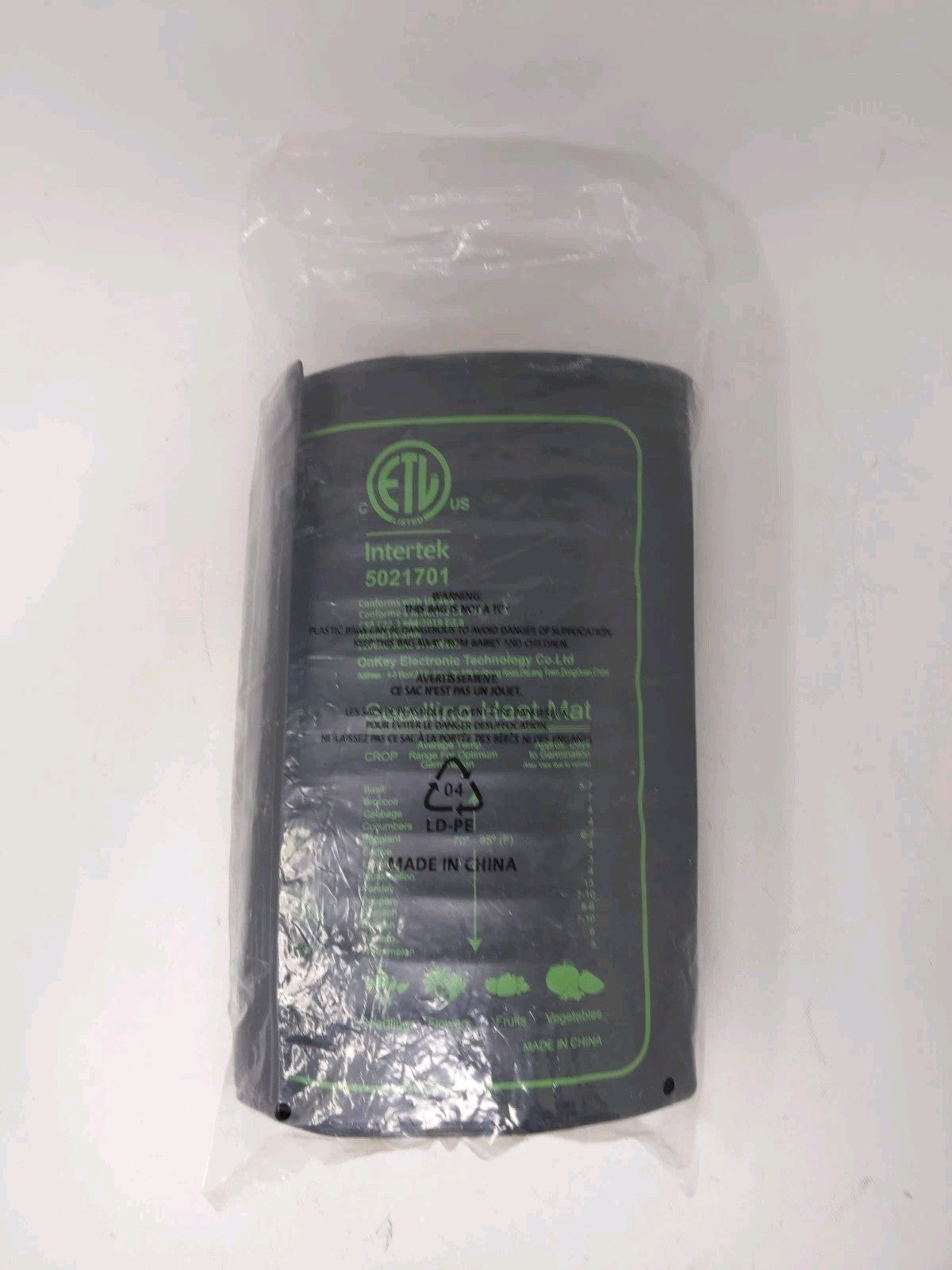 OnKey 10" X 19" Seed Starting Heat Mat For Indoor Use