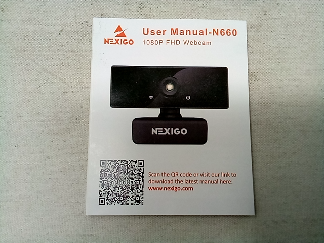 1080p Business Webcam with Dual Microphone & Privacy Cover, Nexigo N660 USB Fhd 