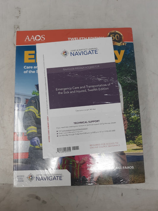 AAOS Emergency Care & Transportation of the Sick and Injured 12th Ed. – Premier