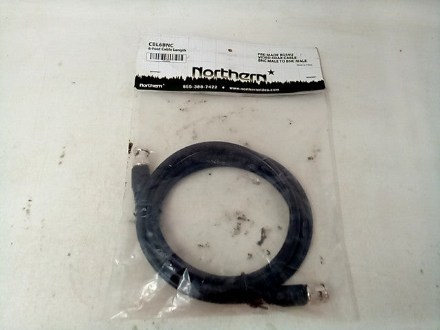 Northern 6 Foot Cable BNC Male to BNC Male