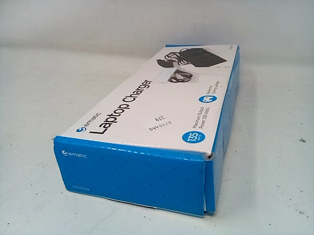 Ematic Eta135 135-watt Universal Gaming Laptop Charger (1113295)