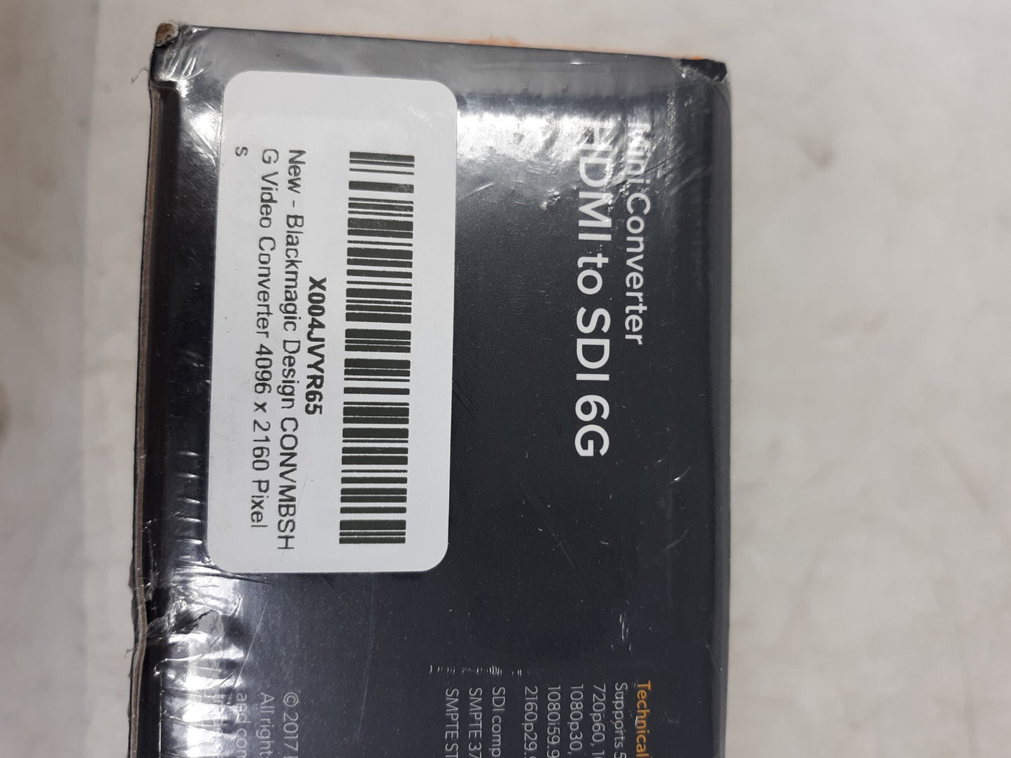 Blackmagic Design Mini Converter HDMI to SDI 6G – Ultra HD 4K Video Converter