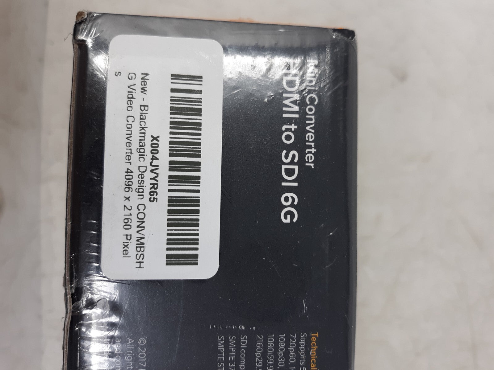 Blackmagic Design Mini Converter HDMI to SDI 6G – Ultra HD 4K Video Converter