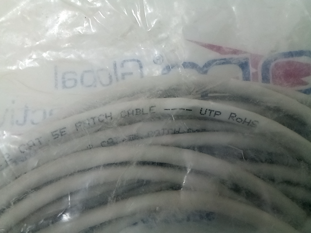 Premium Category 5E Patch Cable, RJ45 / RJ45, Gray 25.0 ft