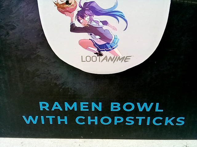 Loot Anime Ramen Bowl - Missing Chopsticks