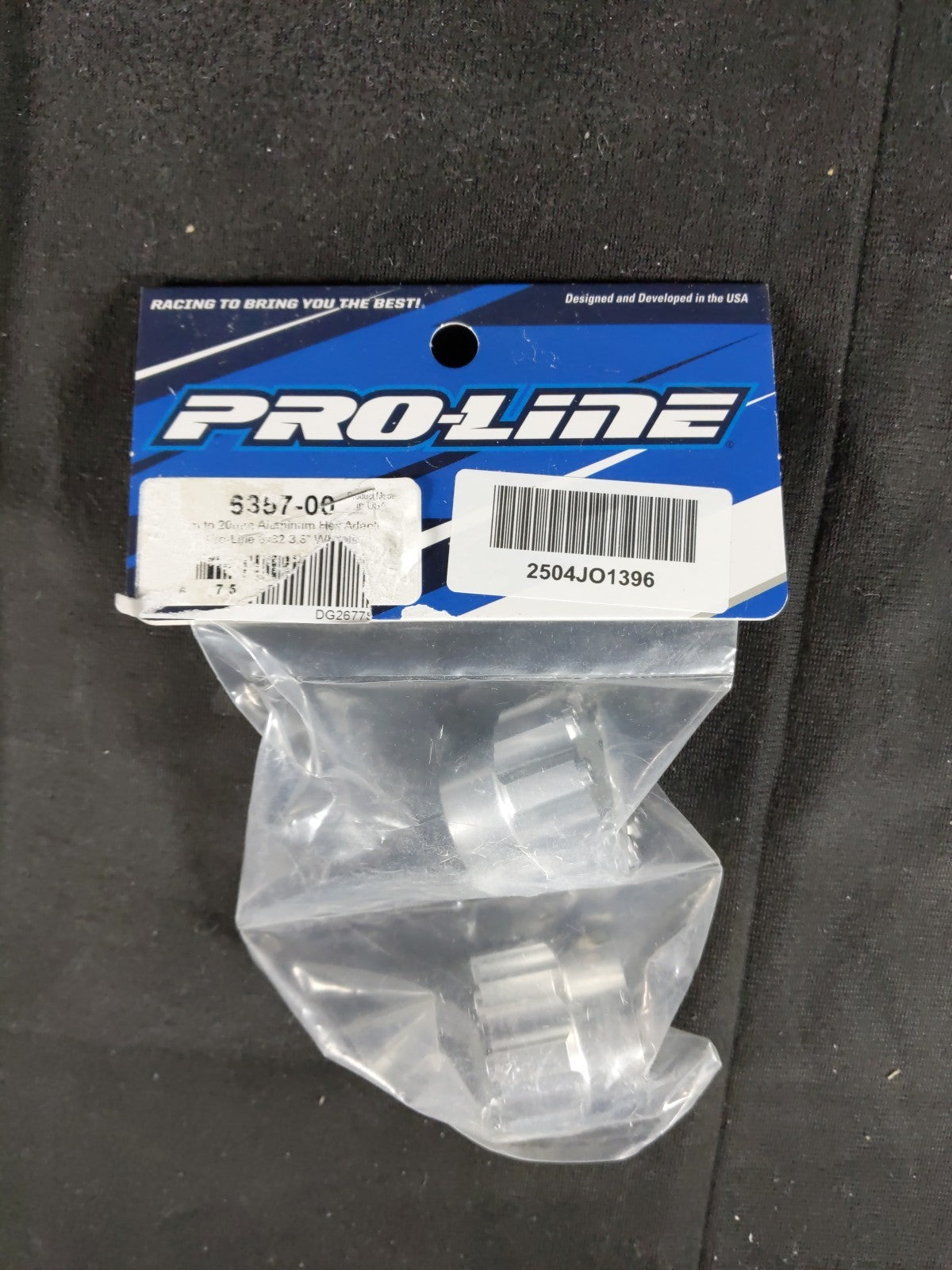 Pro-Line 6357-00 8x32 to 20mm Aluminum Hex Adapters : Pro-Line 8x32 3.8" Wheels