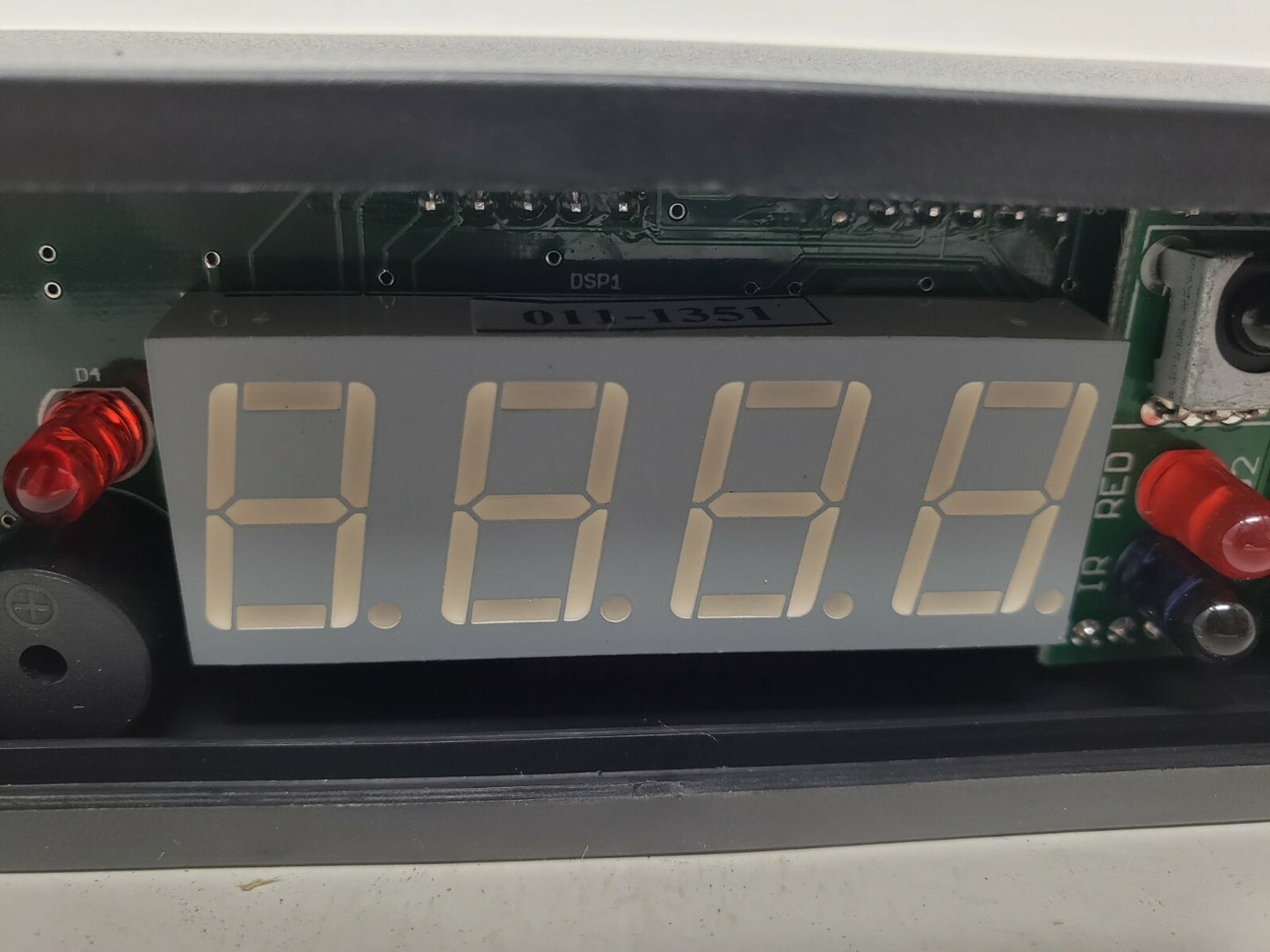 4 Digit display - missing lens - LOT OF 16