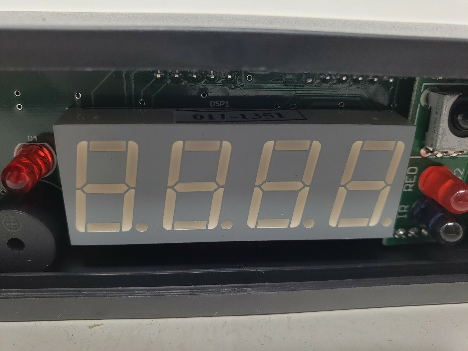 4 Digit display - missing lens - LOT OF 16