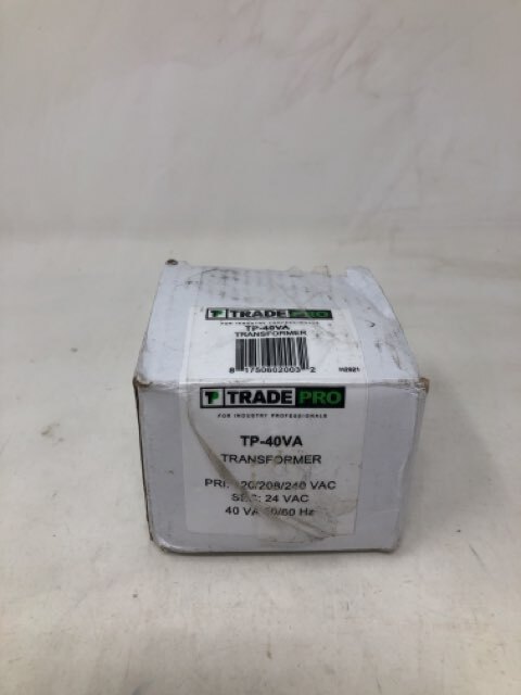 TRADEPRO - TP-40VA - 120-208-240/24V 40VA Transformer