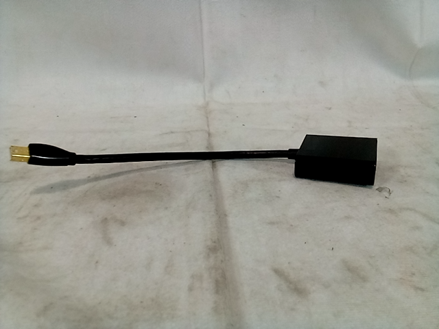 Cable matters black ethernet network cable, has scratches