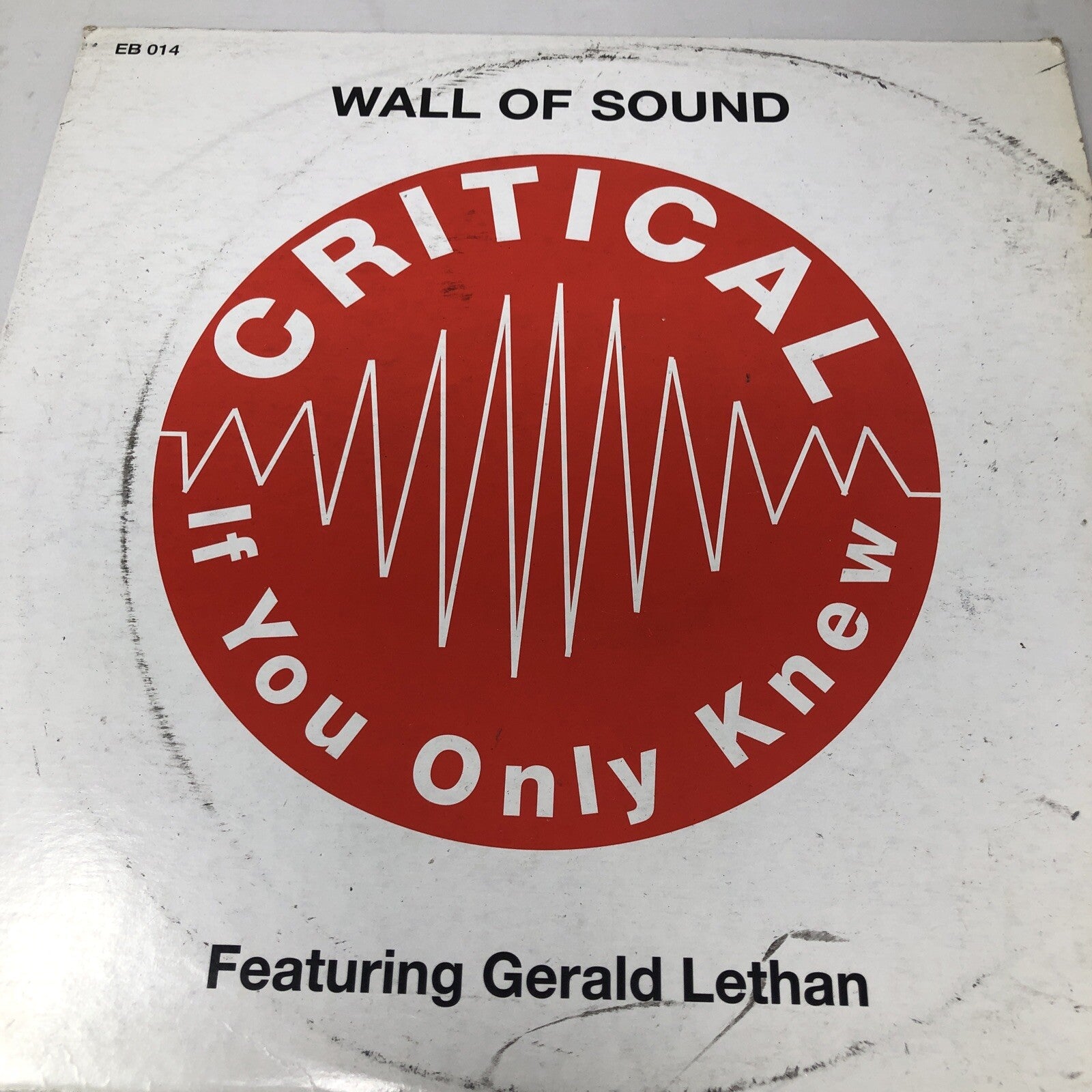 Wall Of Sound Critical If You Only Knew Gerald Lethan Vinyl