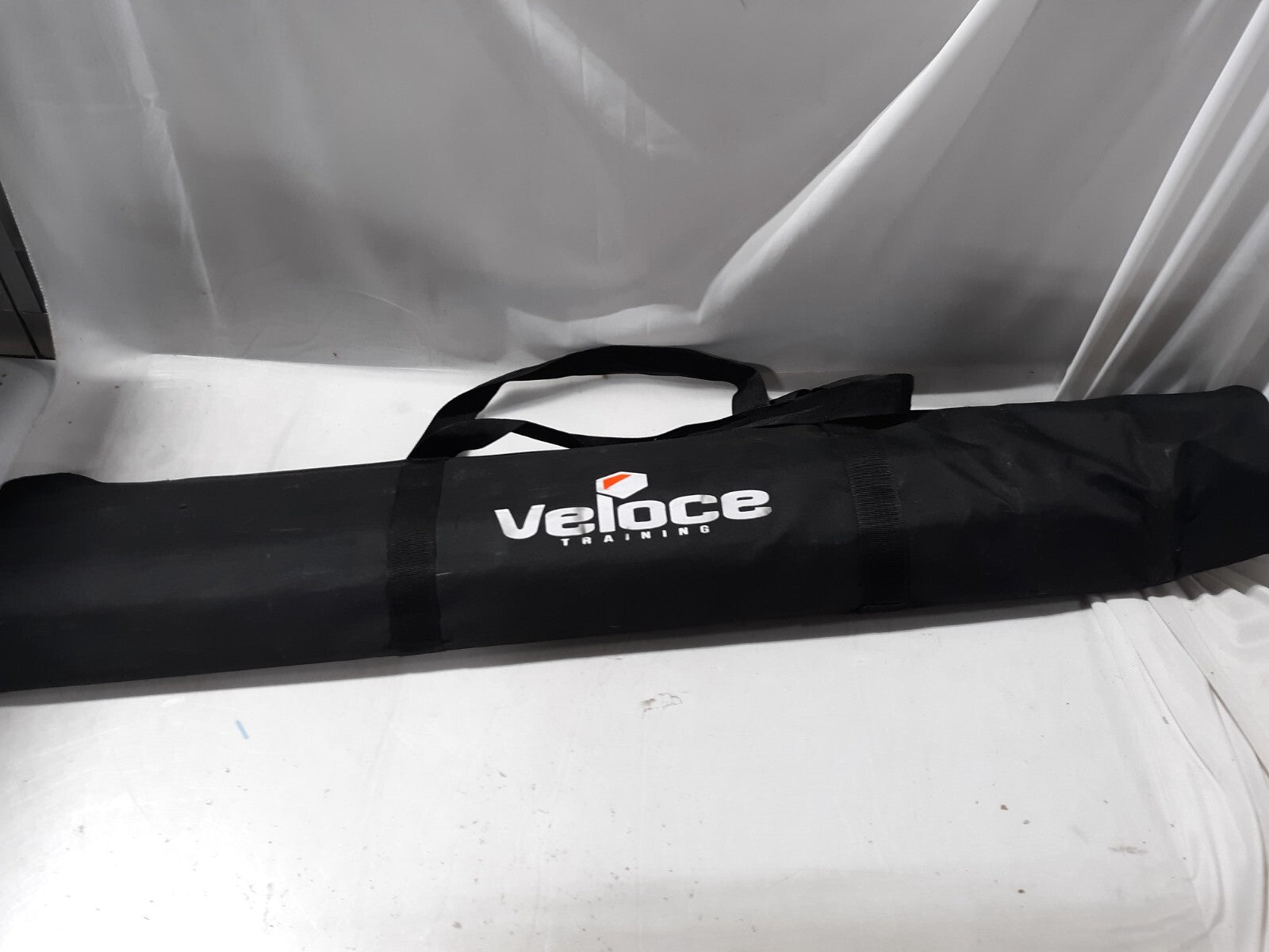 Veloce Training Speed & Agility Slalom Pole Set – Adjustable – w/ Carry Bag