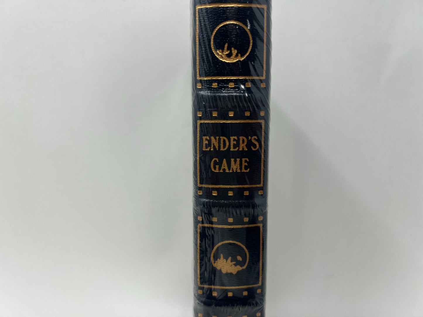 Enders Game Signed Edition Orson Scott Card Leather Bound Book