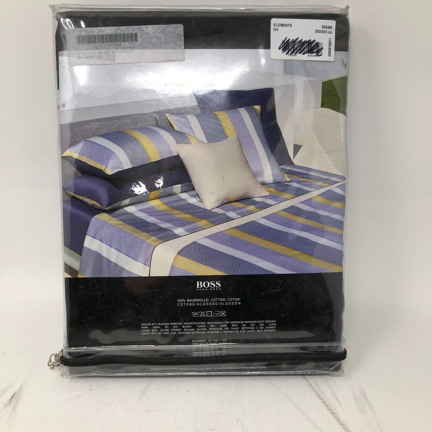 Hugo Boss Elements Fitted Sheet-Full Size