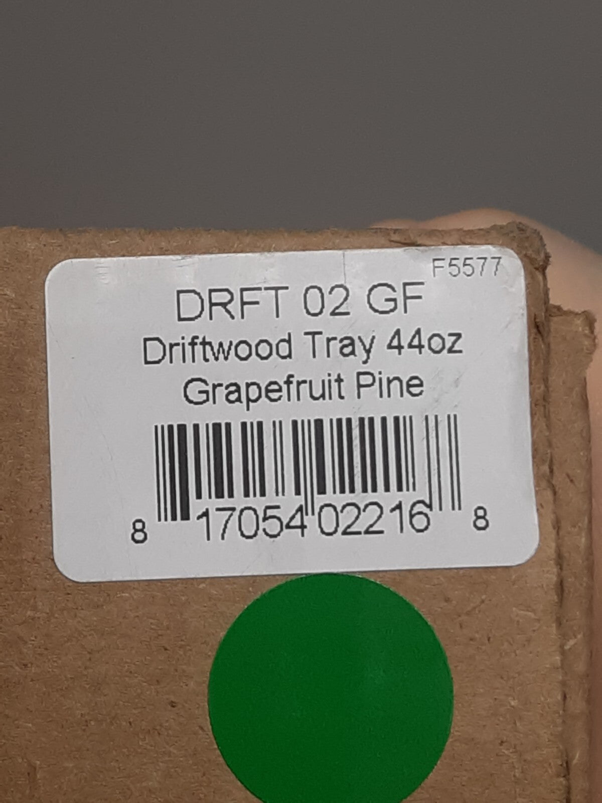 Himalayan Trading Post Handmade Driftwood Candle 44oz Grapefruit Pine