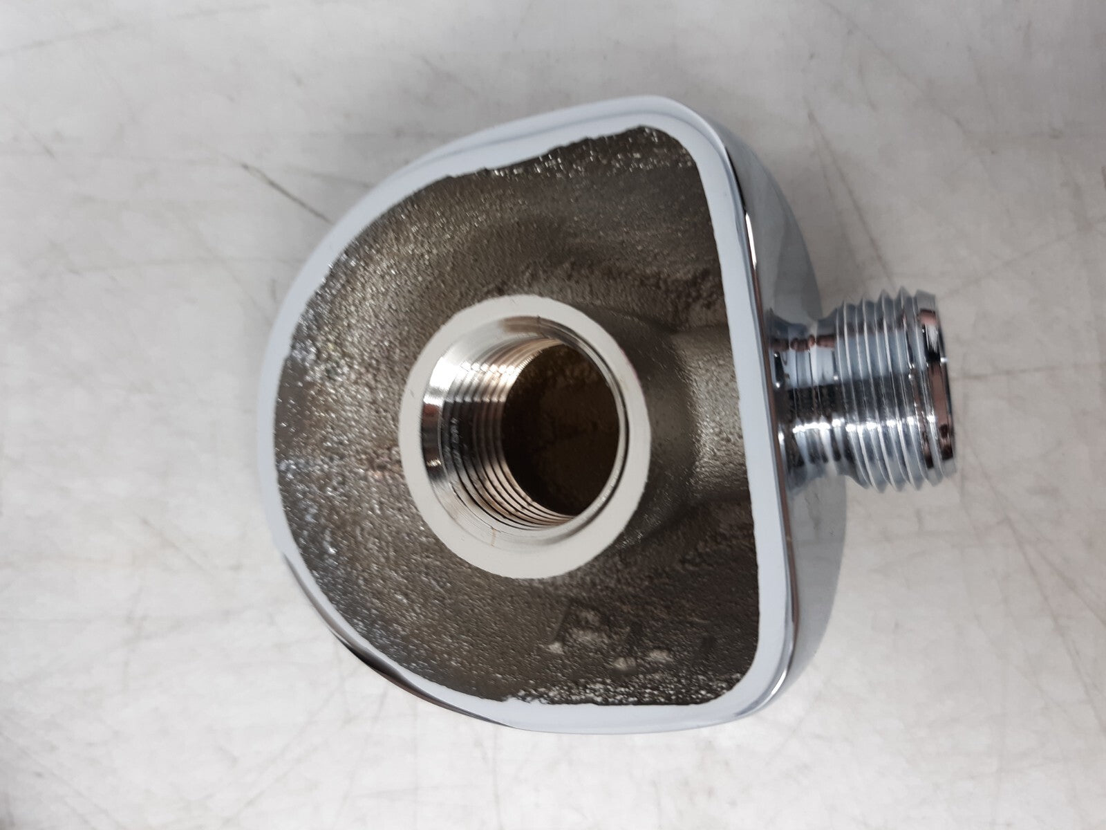 Delta 50560-PR Lumicoat Wall Elbow for Hand Shower – Chrome Finish