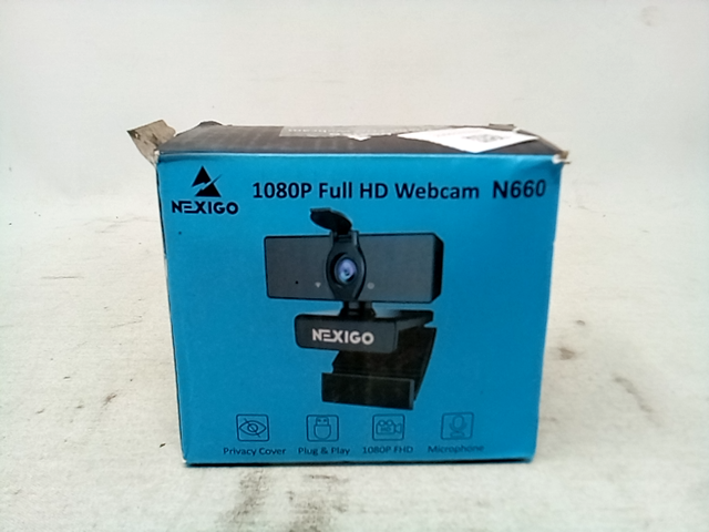 1080p Business Webcam with Dual Microphone & Privacy Cover, Nexigo N660 USB Fhd 