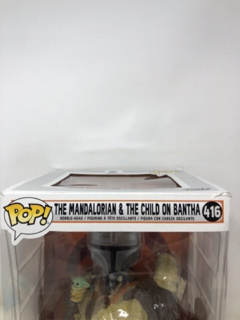 Funko Pop Star Wars the Mandalorian The Mandalorian & the Child on Bantha 416