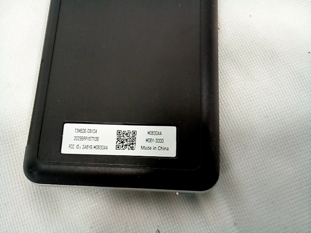 MOBY-3000 Card machine - Has Scratches, M0830AA