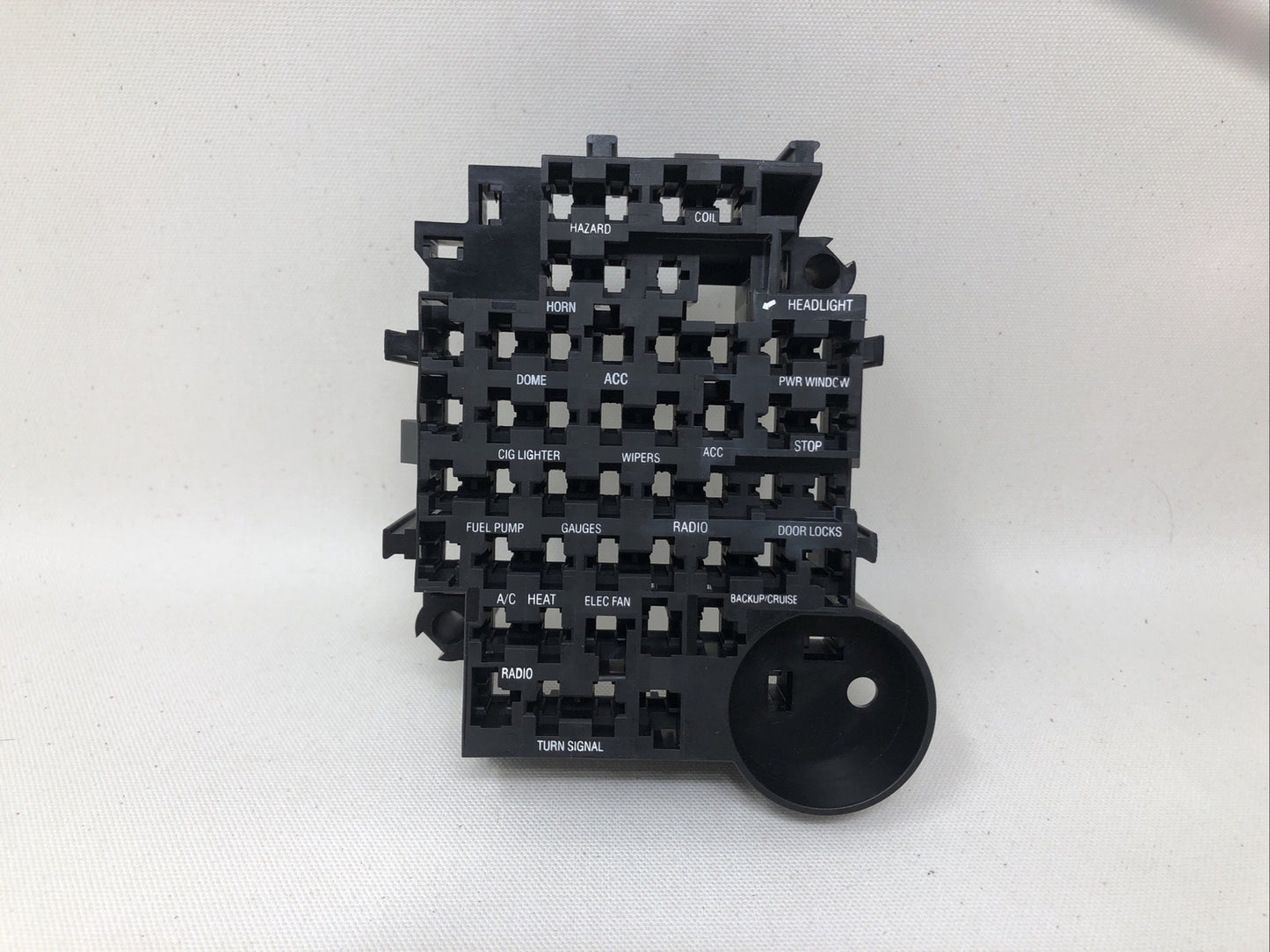 Jiaying 18-Way Fuse Box Holder 30A Per Circuit with LED Indicator Car Boat SUV