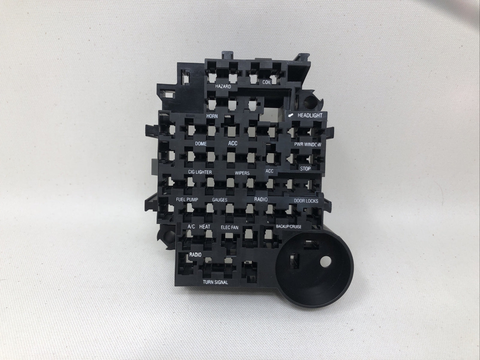 Jiaying 18-Way Fuse Box Holder 30A Per Circuit with LED Indicator Car Boat SUV