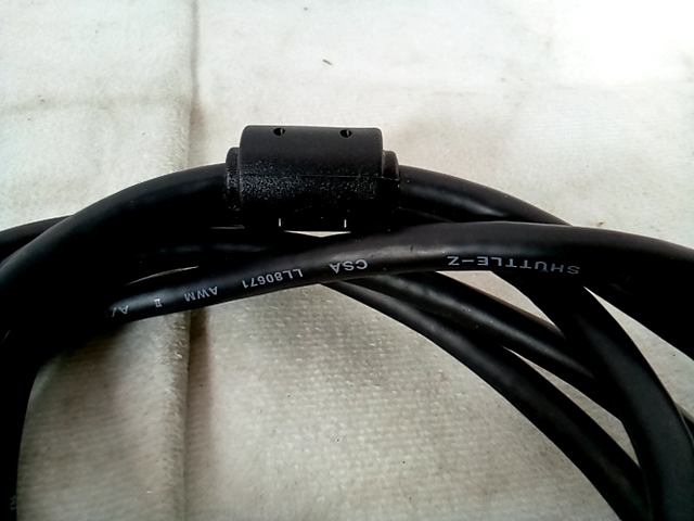 Shuttle-Z csa LL80671 awm cord