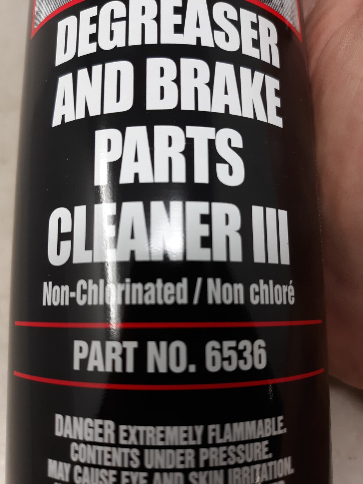 Degreaser and brake part cleaner 14oz Part No.6536