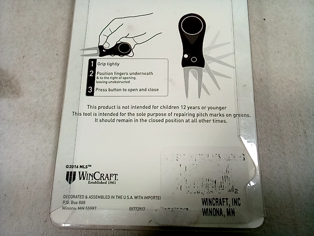 WinCraft Los Angeles MLS Spring Action Divot with Removable Ball Marker