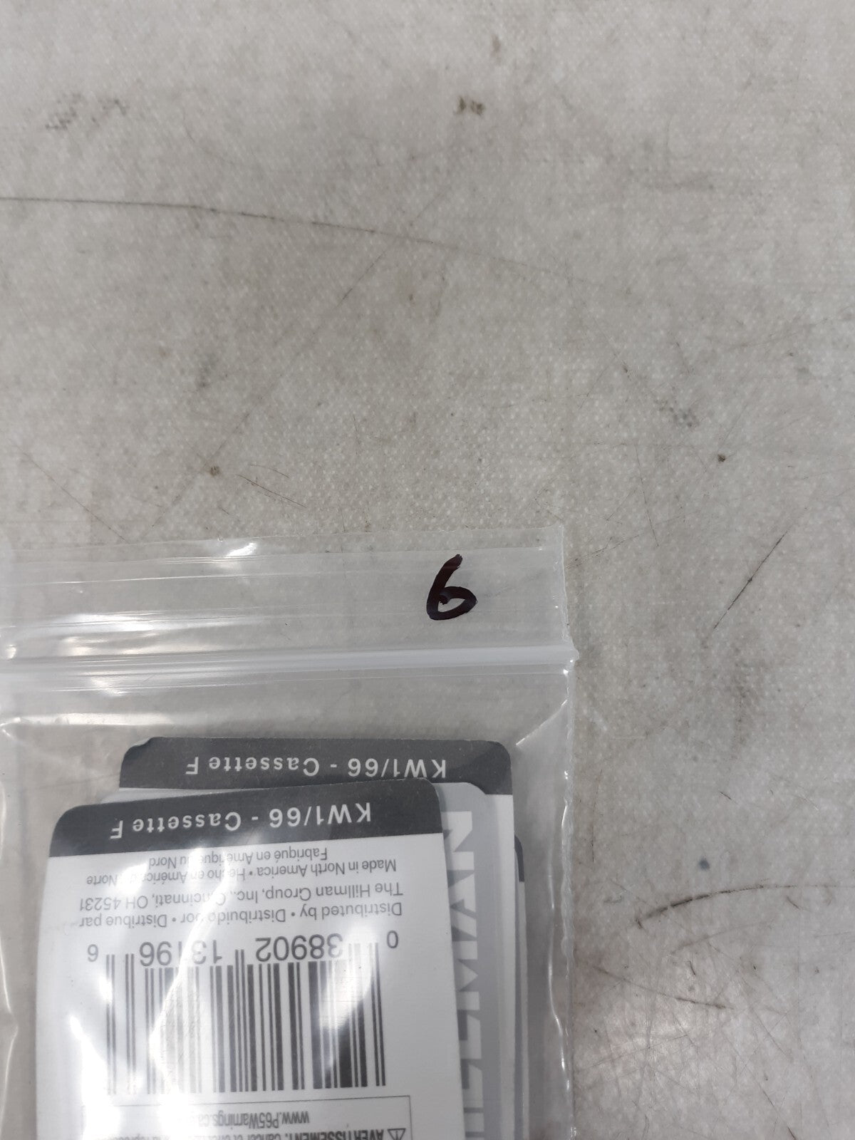 Lot of 6 Hillman #66 Key Blanks Diva Fashion House Keys Good Vibes Design