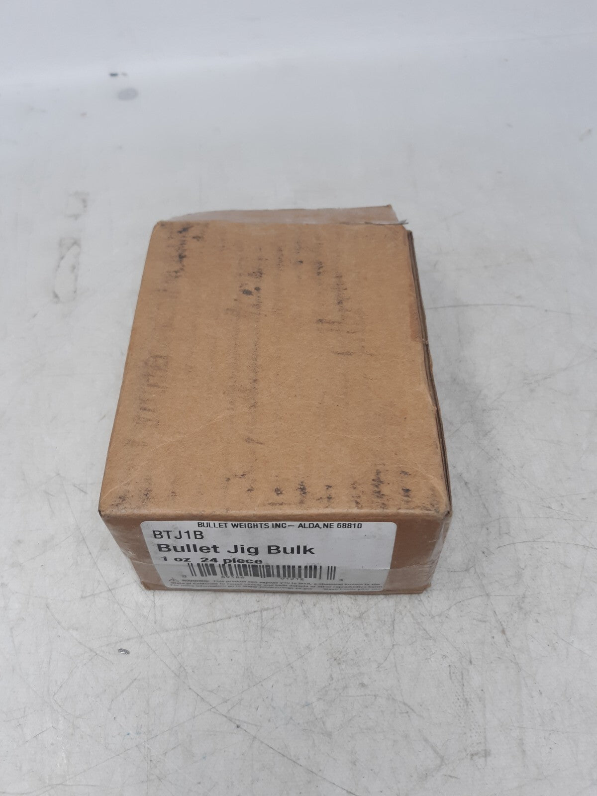 Bullet Weights BTJ1B Bullet Jig Heads 1oz Lead Hooks Lot of 24